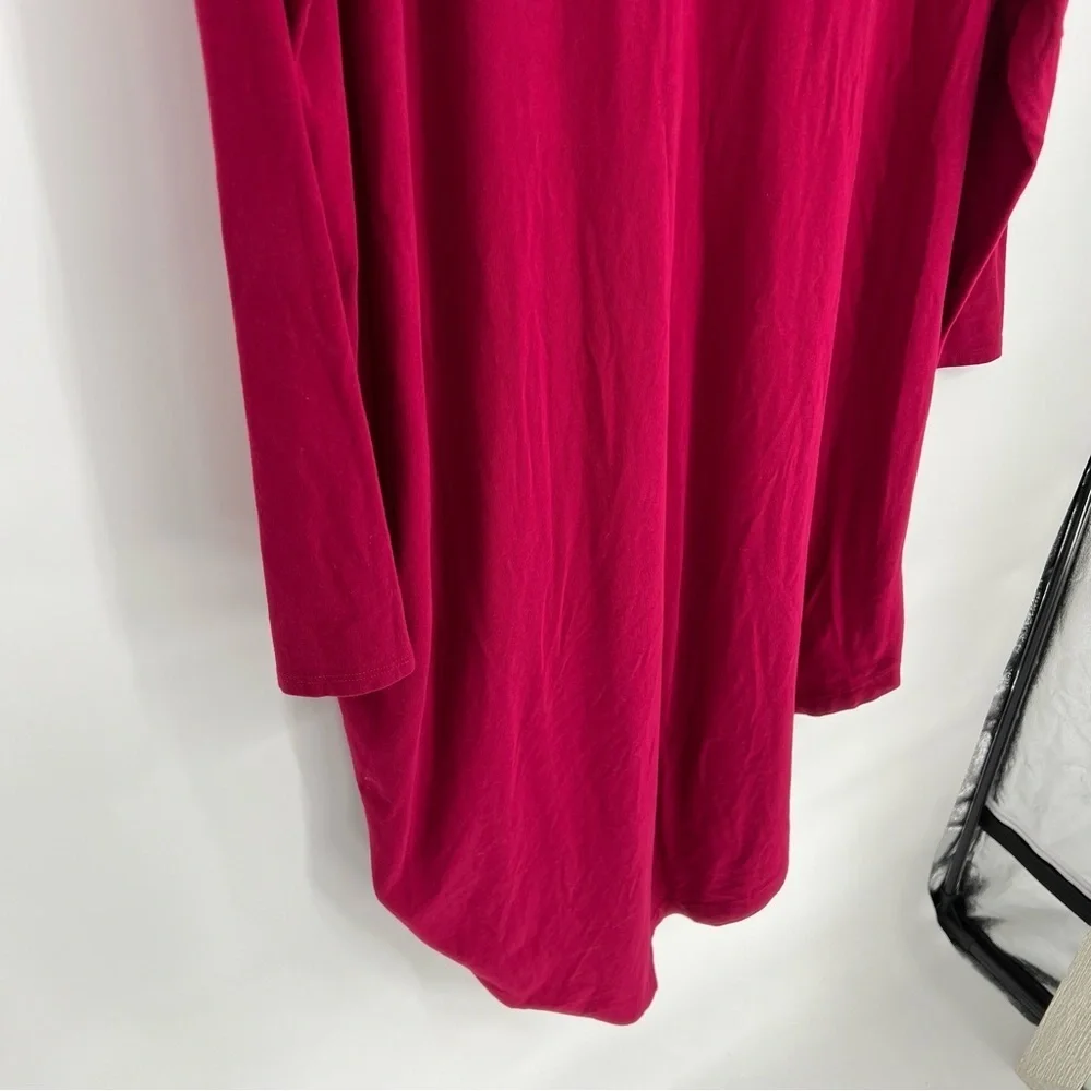 Universal Standard Asymmetrical Cotton‎ Long Sleeve Dress